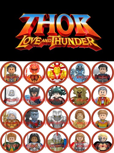 20pcs supereroi serie thor - 20pcs,