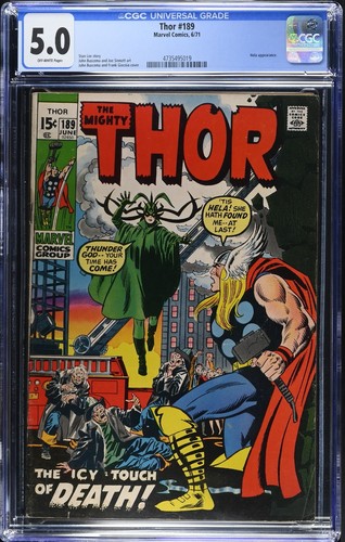 Thor 189 cgc 0 - 189, 5.0