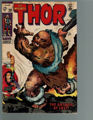 The mighty thor 159 origine - the,